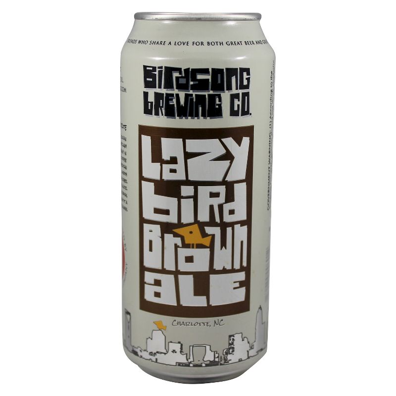 Birdsong Lazy Bird Brown Ale Beer - 4pk/12 fl oz Cans