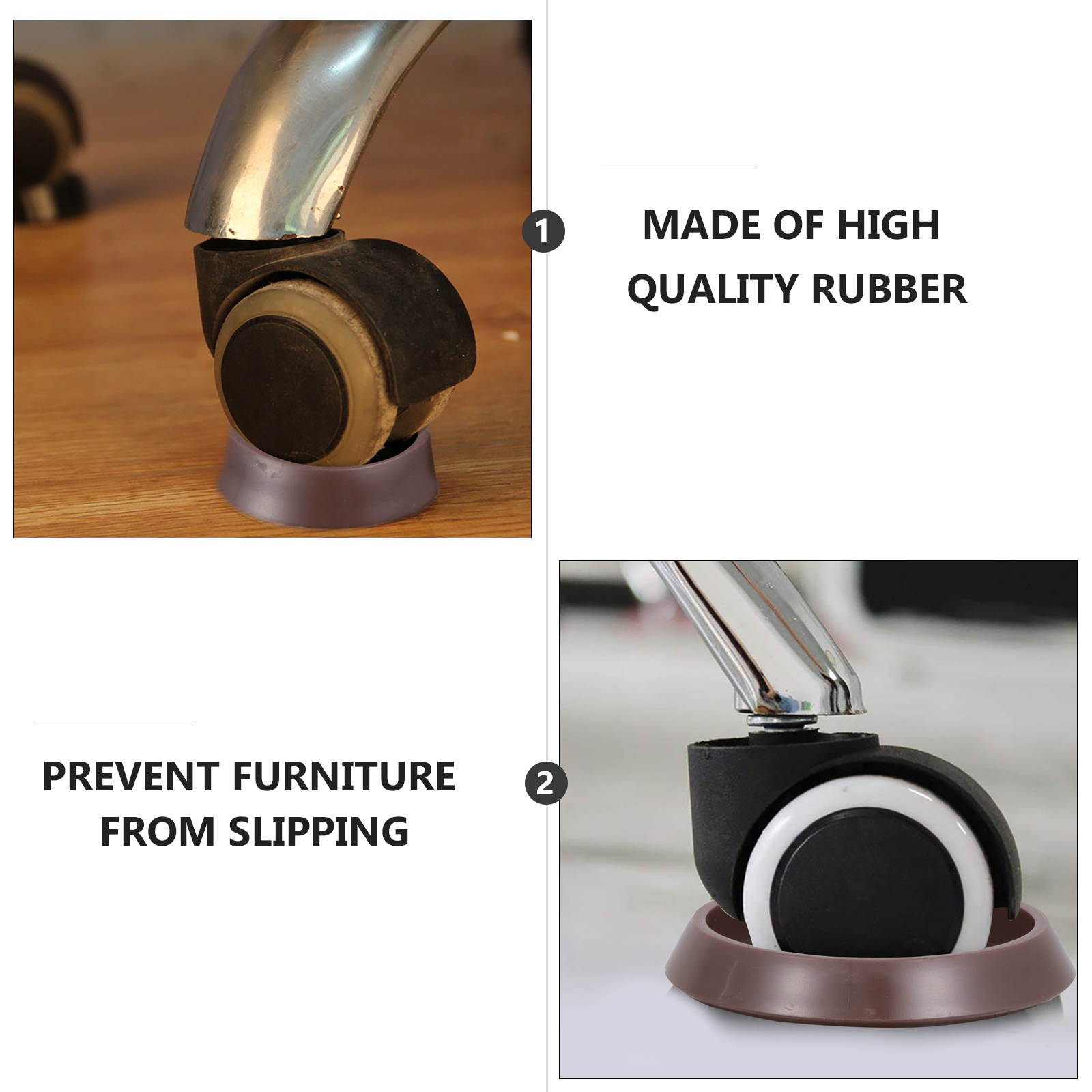 One Pair 5A Drumsticks Nylon Drum Sticks Black