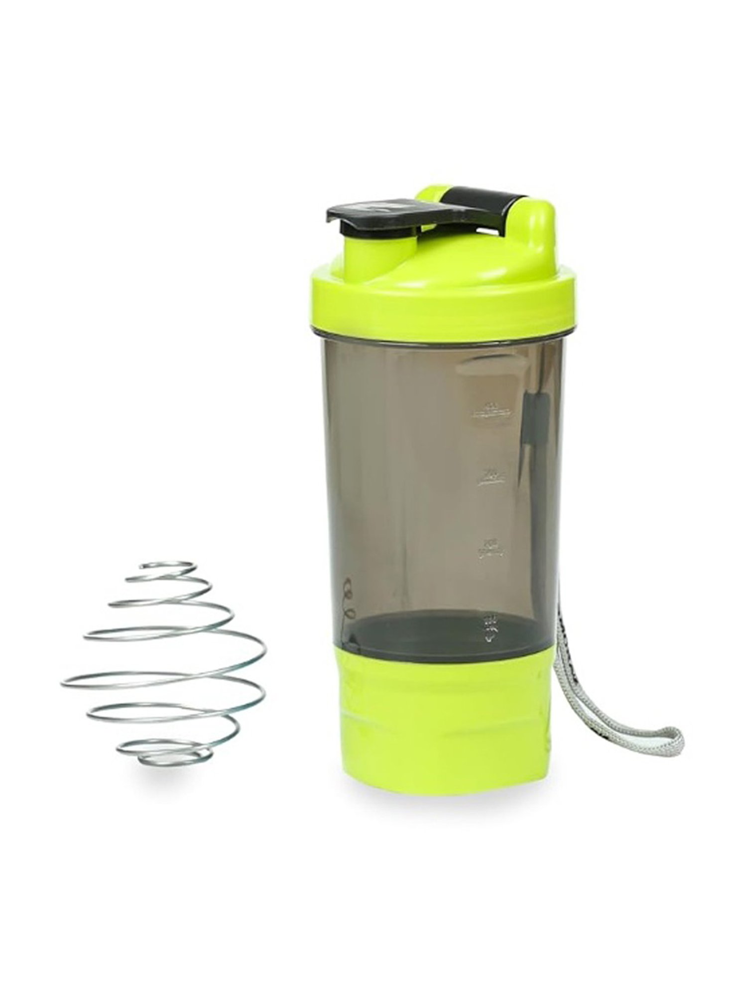 Varmora Green Plastic Protein and Gym Shaker - 575 ml