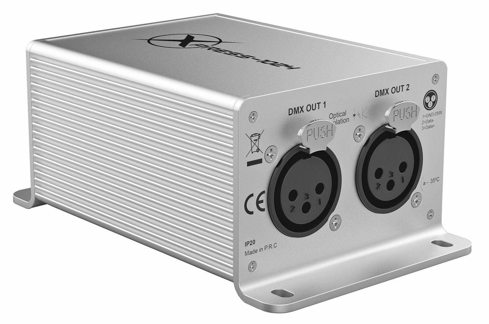 Chauvet DJ XPRESS 1024 DMX Interface for ShowXpress+Headpones+Backpack+Stand