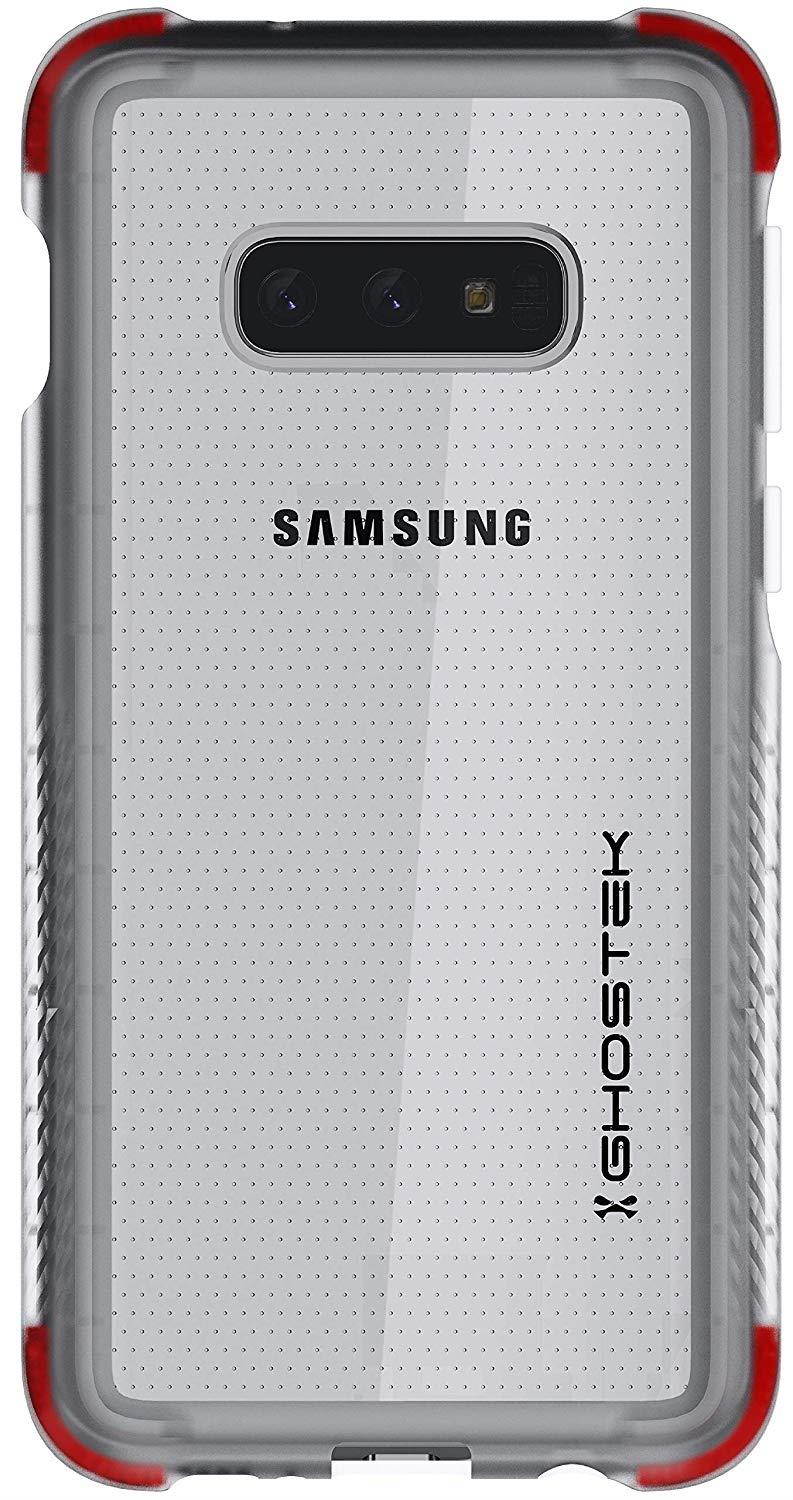 Ghostek Covert Clear Galaxy S10 Case with Super Slim Thin Design and Anti-Slip Grip Tough Shockproof Heavy Duty Protection and Wireless Charging Compatible for 2019 Galaxy S10 (6.1 Inch) - (Clear)