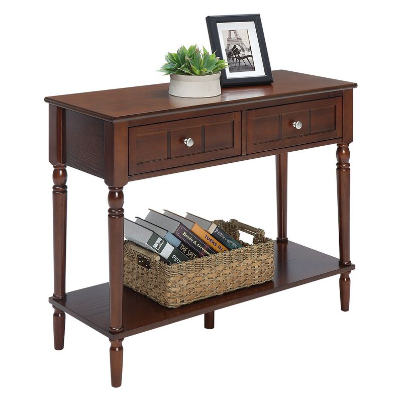Demilune Hall Stand - Chocolate Cherry - Leick Home