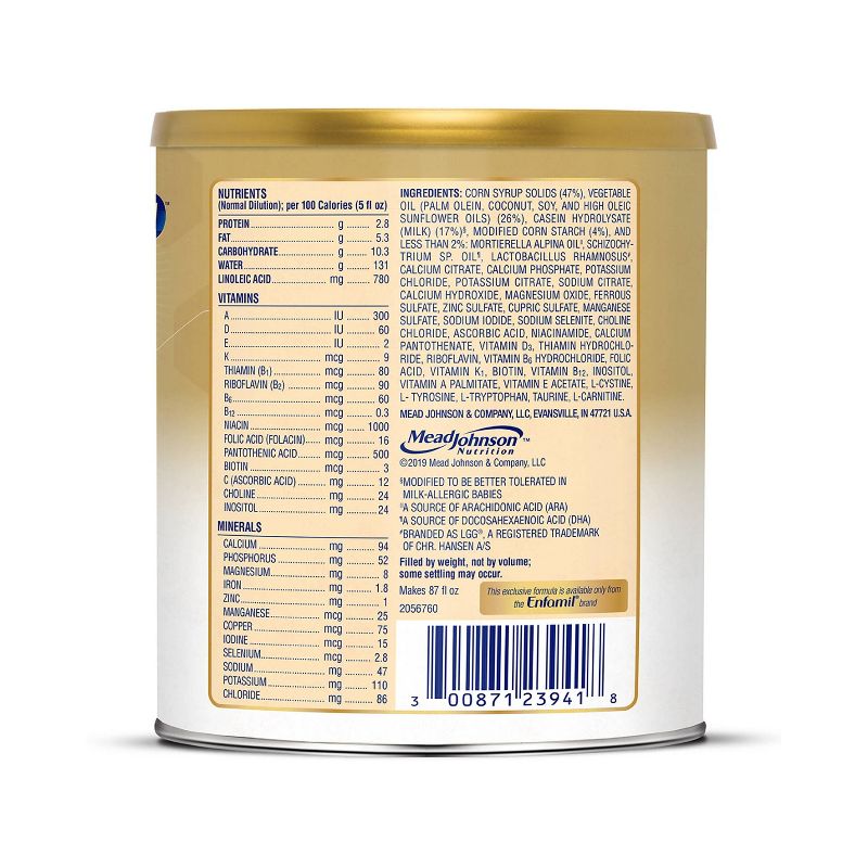 Enfamil Nutramigen with Enflora LGG Hypoallergenic Powder 12.6oz