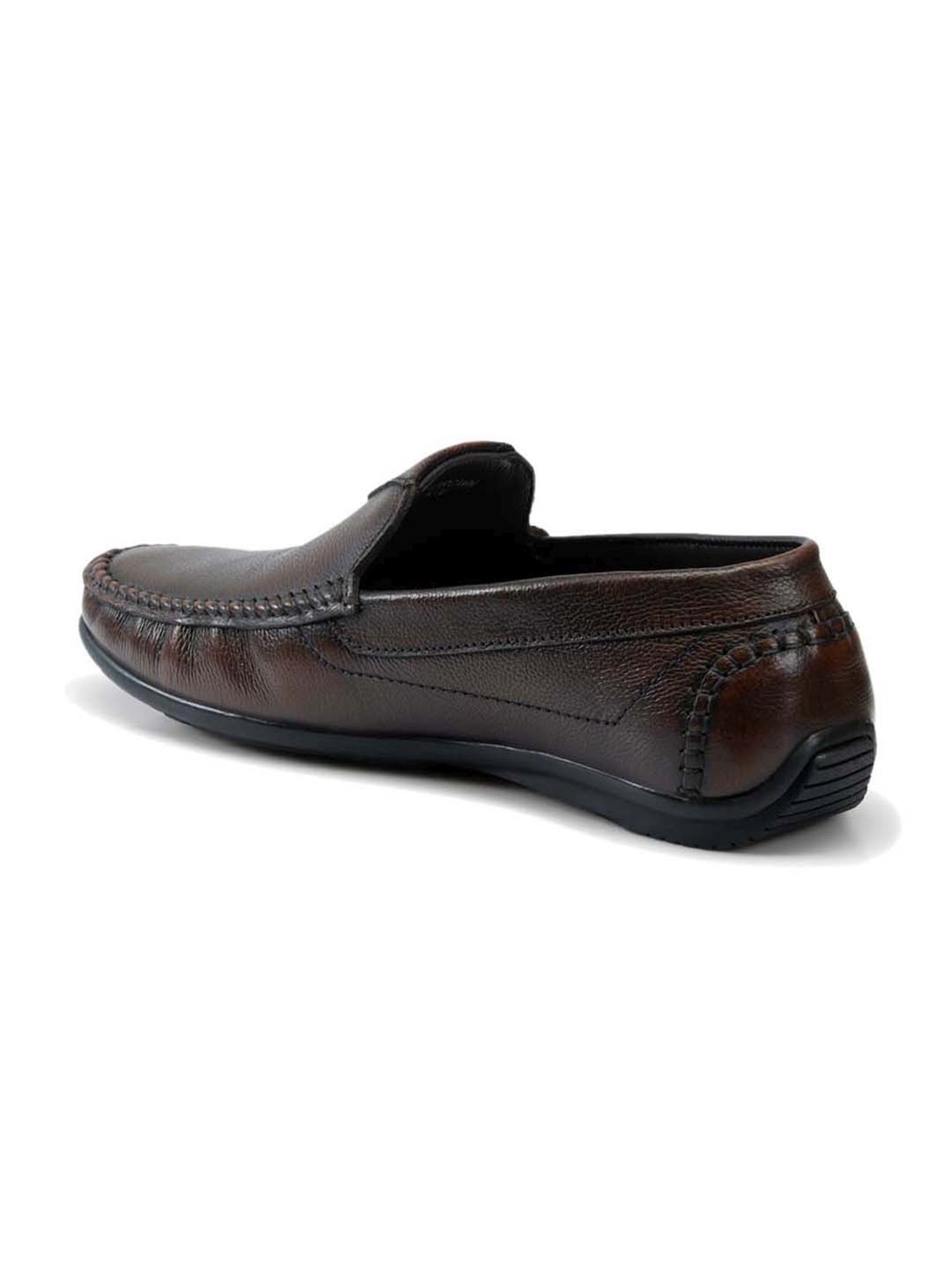 ID Men's Brown Casual Loafers