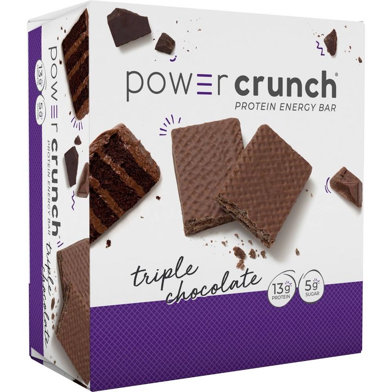Power Crunch Protein Energy Bar - Triple Chocolate - 12pk/16.8oz