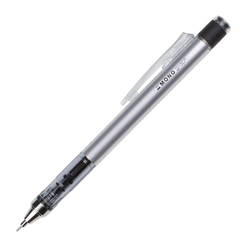 0.5mm MONO Graph Mechanical Pencil Silver - Tombow