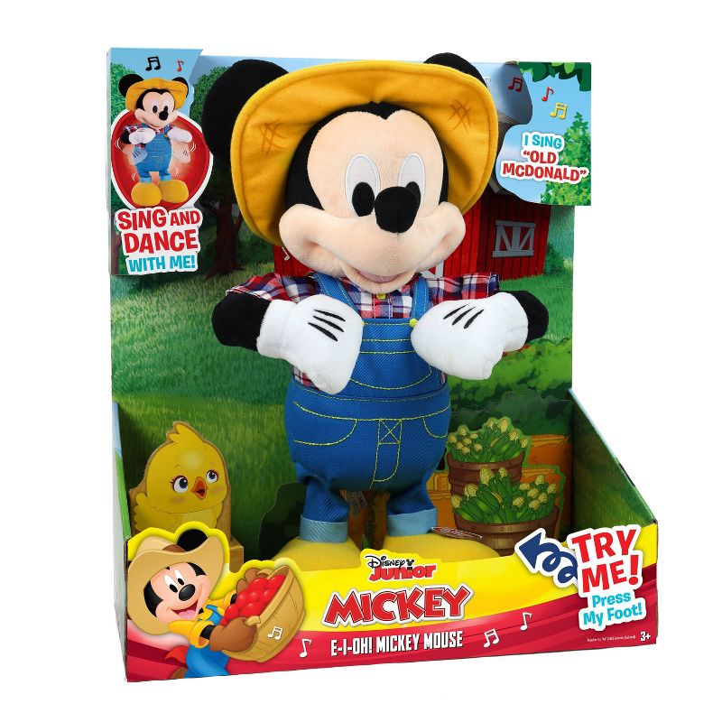 Mickey Mouse E-I-Oh! Feature Plush