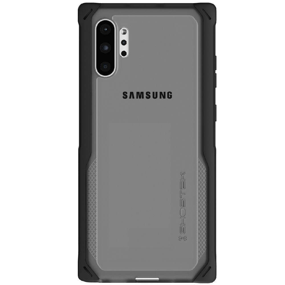 Ghostek Cloak Designed for Samsung Note 10 Case Clear Tough Bumper Protector Cover Luxury Design Supports Wireless Battery Charging Raised Bezel for Extra Screen Protection 2019 Note10 - (Blue/Gold)