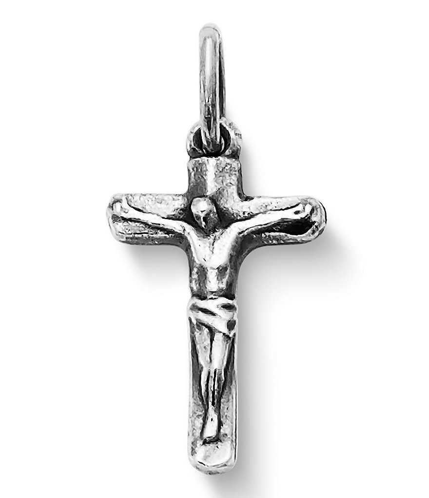 James Avery Small Chiseled Crucifix Charm