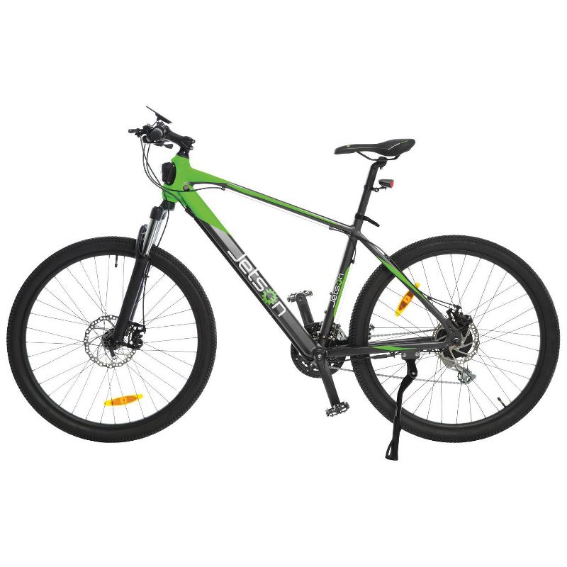Jetson Adventure Electric Bike - Black/Green