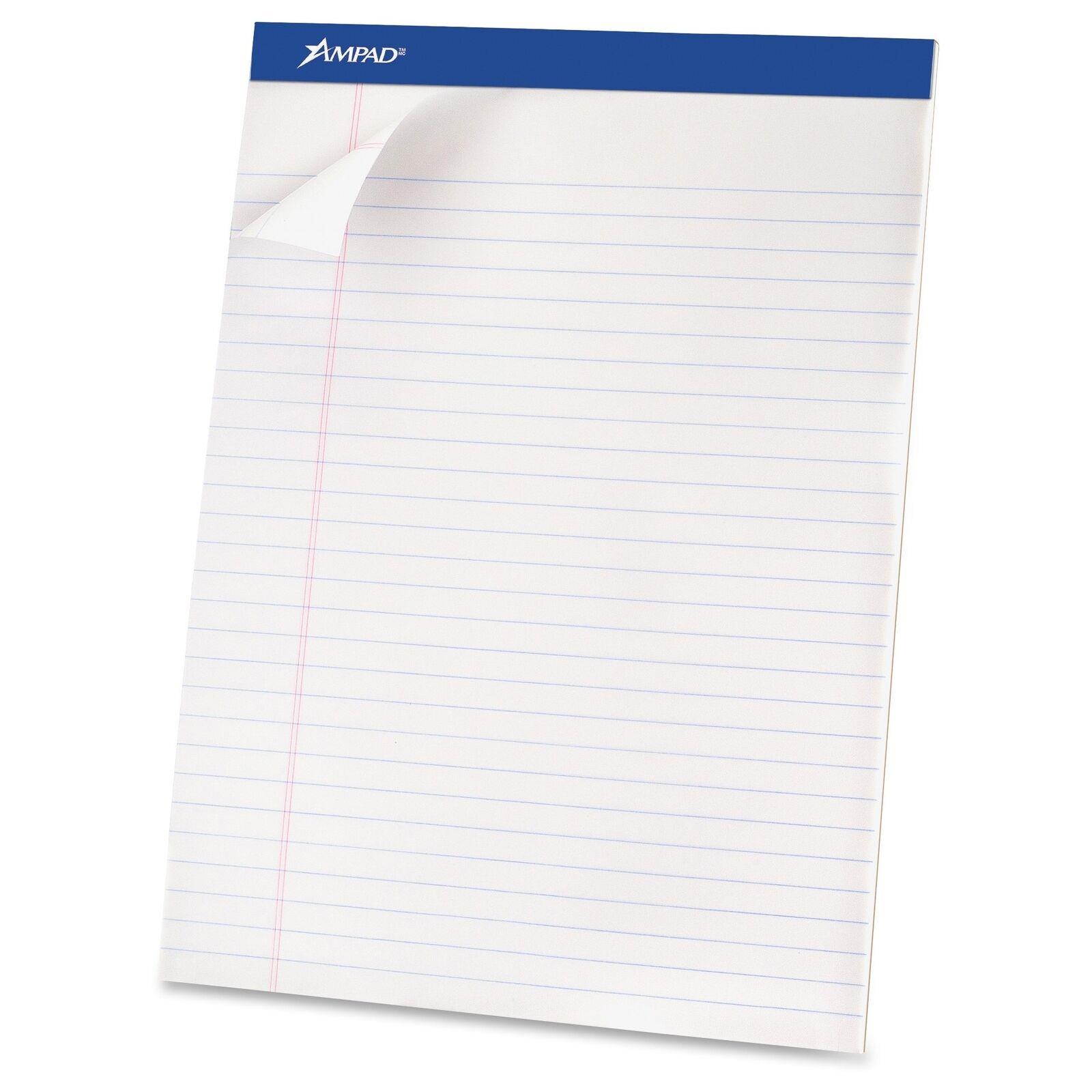 Ampad Legal-ruled Writing Pad - 50 Sheet - 15 Lb - Legal Ruled - (amp20360)