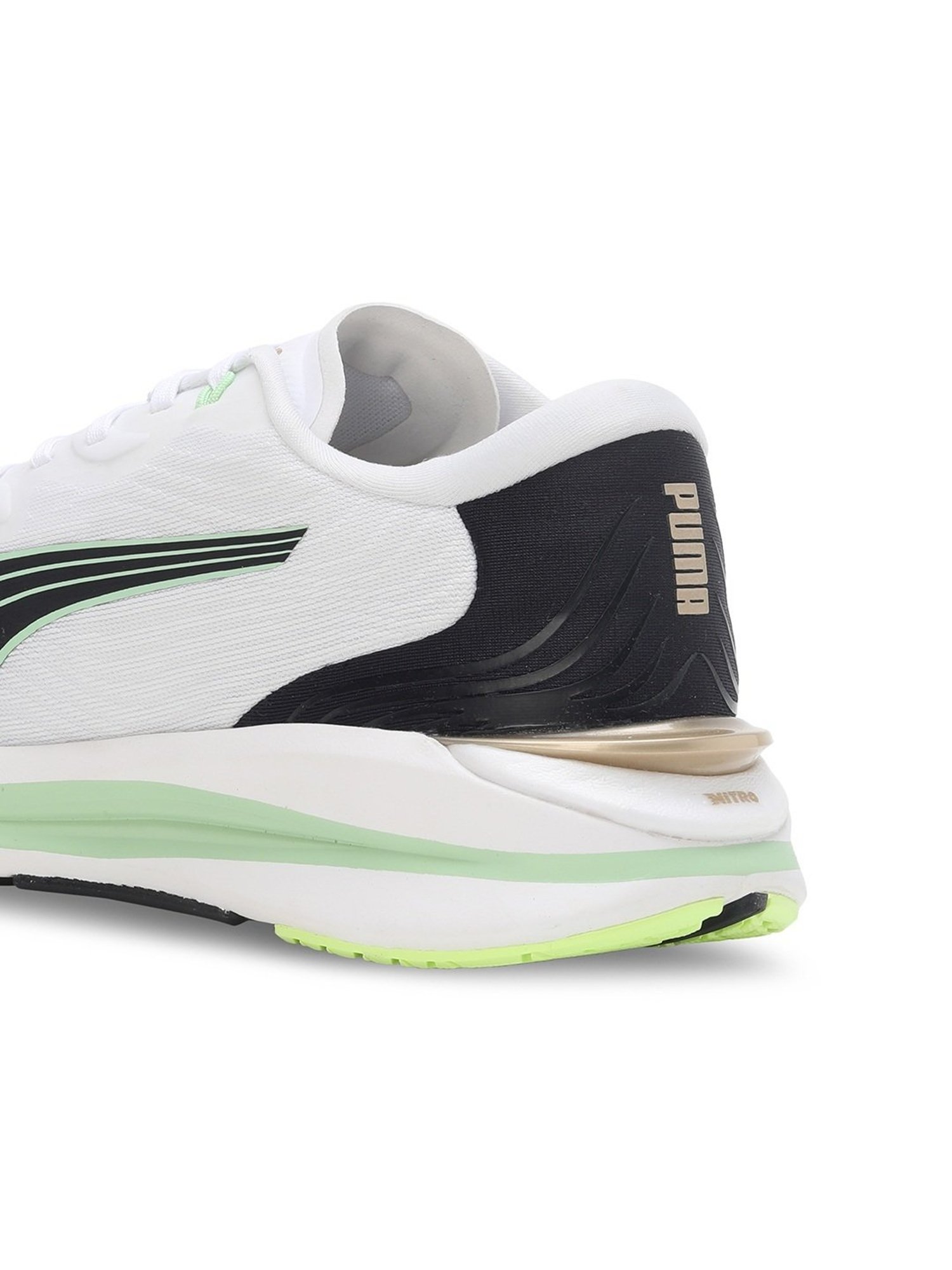 Puma Women's Electrify NITRO 2 Run 75 White Running Shoes