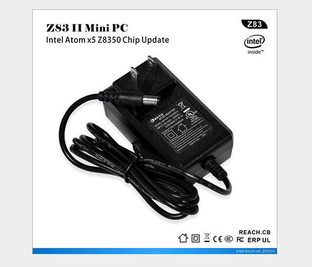 2G + 32G Z8350 CPU quad-core Windows 10 mini PC dual system network player box X5 support GPIO