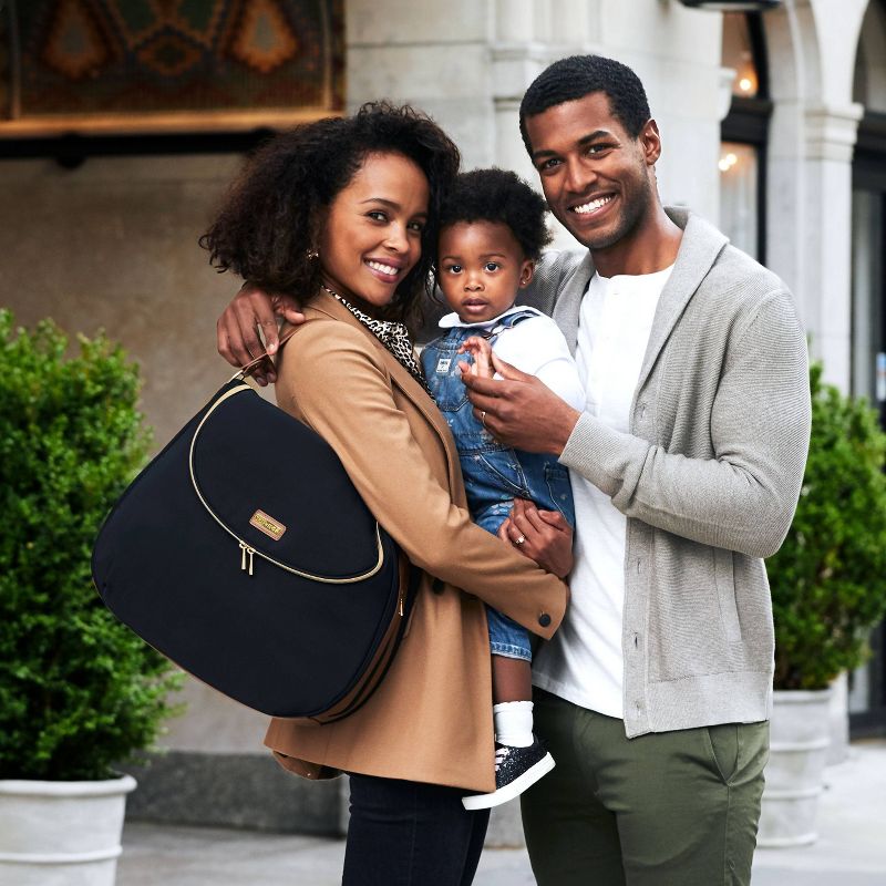 Skip Hop Diaper Bag Tote Curve Well-Rounded - Black