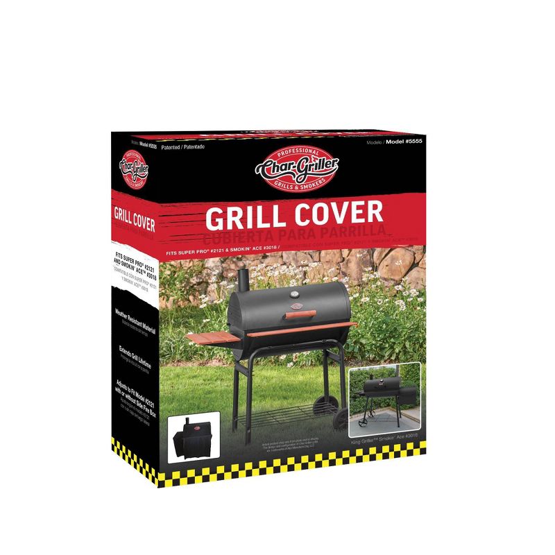 Char-Griller 30" Barrel Grill Cover