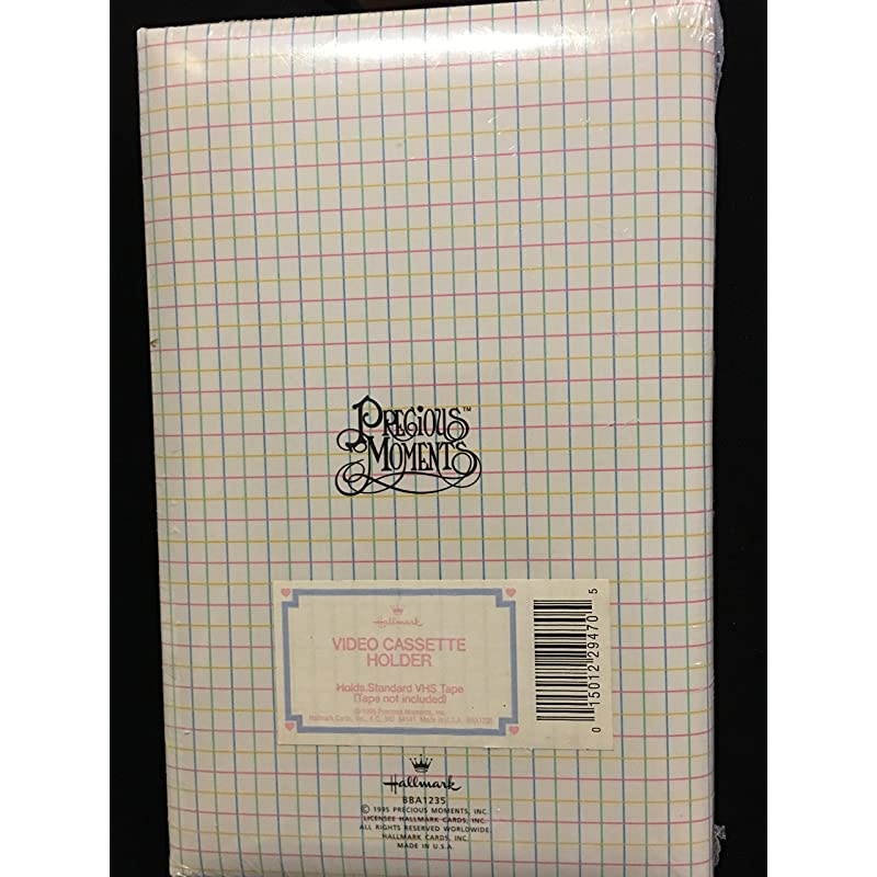 Precious Baby Video Cassette Holder Precious Moments tape not included