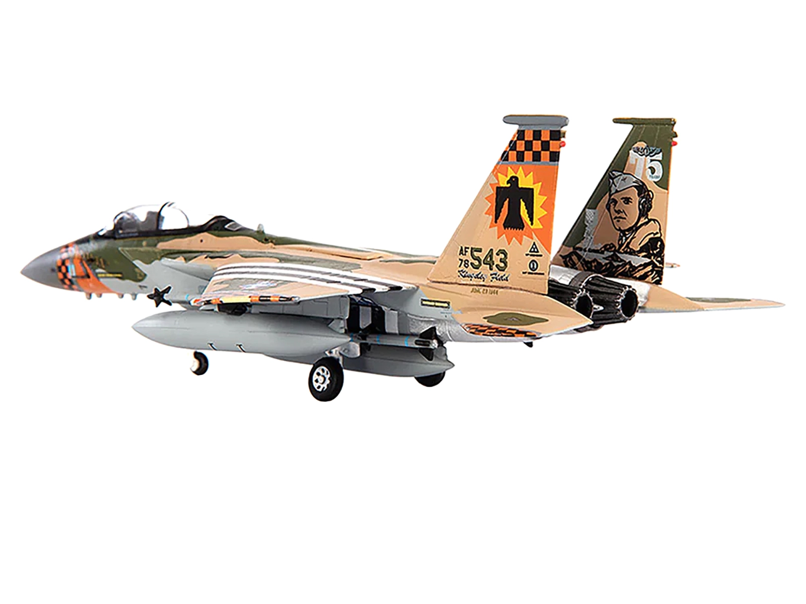 McDonnell Douglas RF-4E Phantom II Fighter Aircraft 57-6907 JASDF "501 SQ Final Year 2020" "Air Power Series" 1/72 Scale Model by Hobby Master