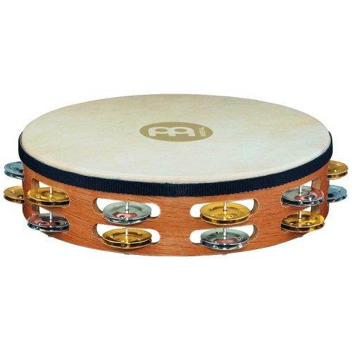 Meinl Headed Recording-Combo Tambourines - 2 Rows - Super Natural