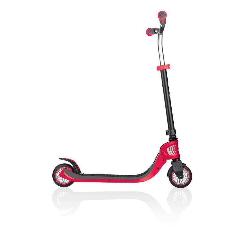 Globber Flow 125 Foldable Kick Scooter - Red