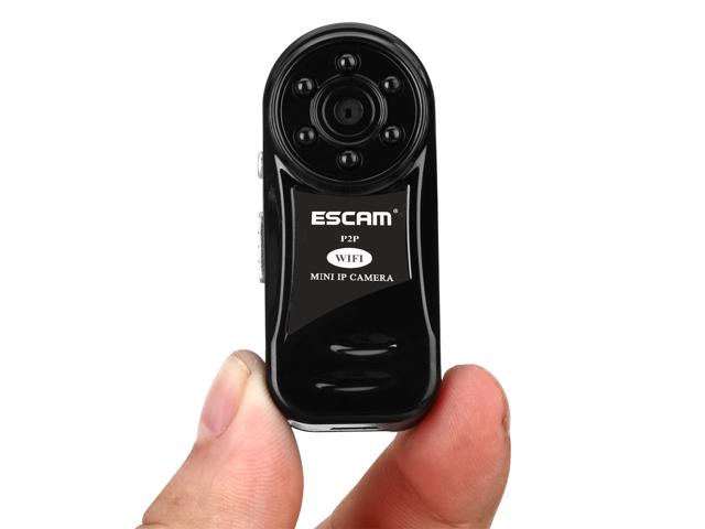 ESCAM Thumb QM10 Wifi Mini IP Camera HD P2P indoor Surveillance Night Vision Security wireless CCTV Camera Support TF SD Card