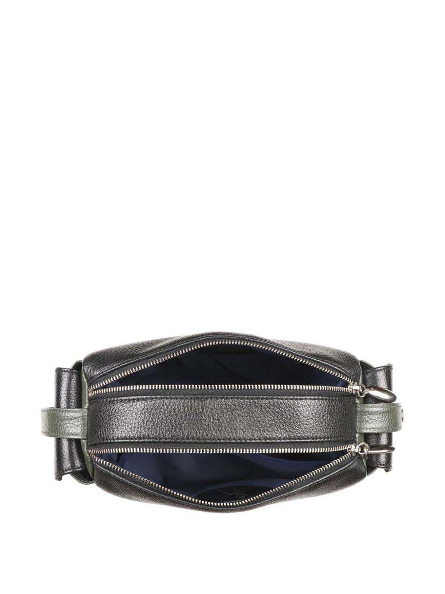 Hidesign Hipsters Black Woke 01 Solid Medium Shoulder Handbag