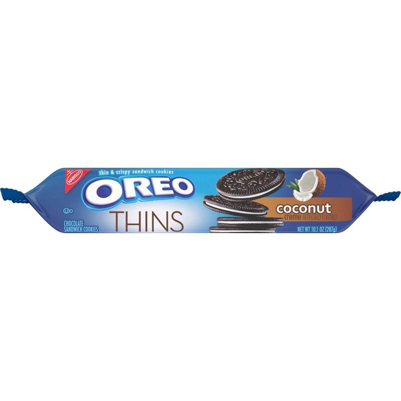 Oreo Thins Coconut Creme Chocolate Sandwich Cookies - 10.1oz