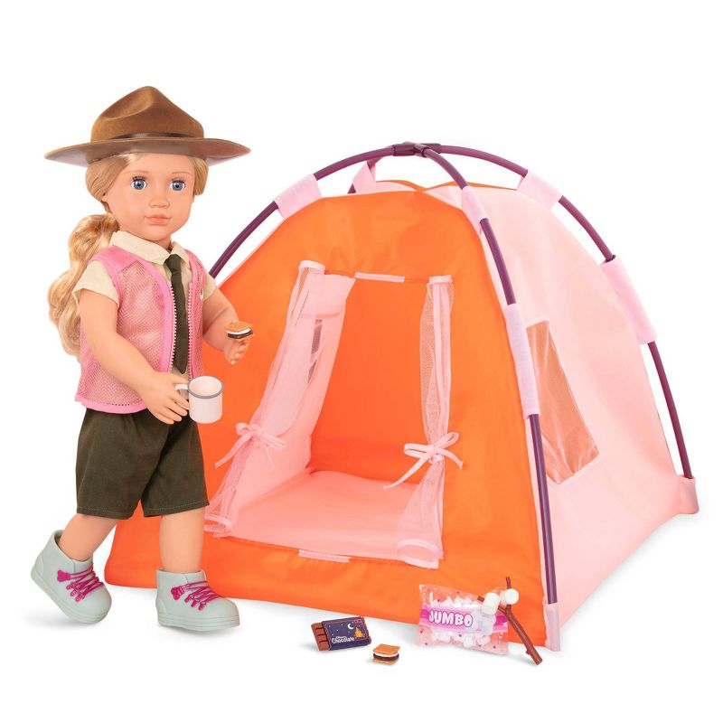 Our Generation Tent & Camping Set for 18" Dolls - All Night Campsite