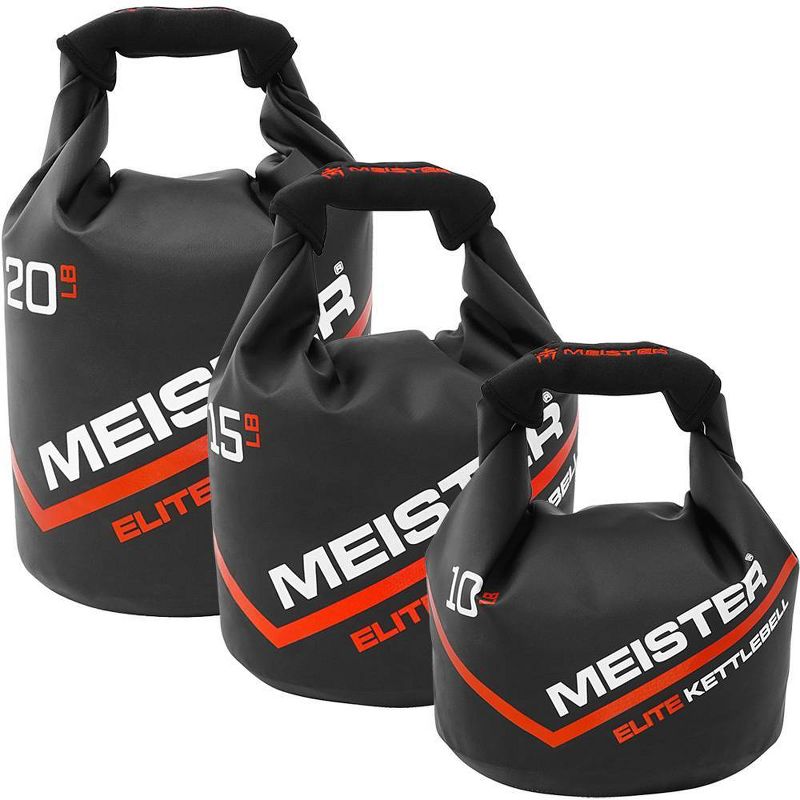 Meister Elite Fitness Sandbag with removable Kettlebells - 50lbs