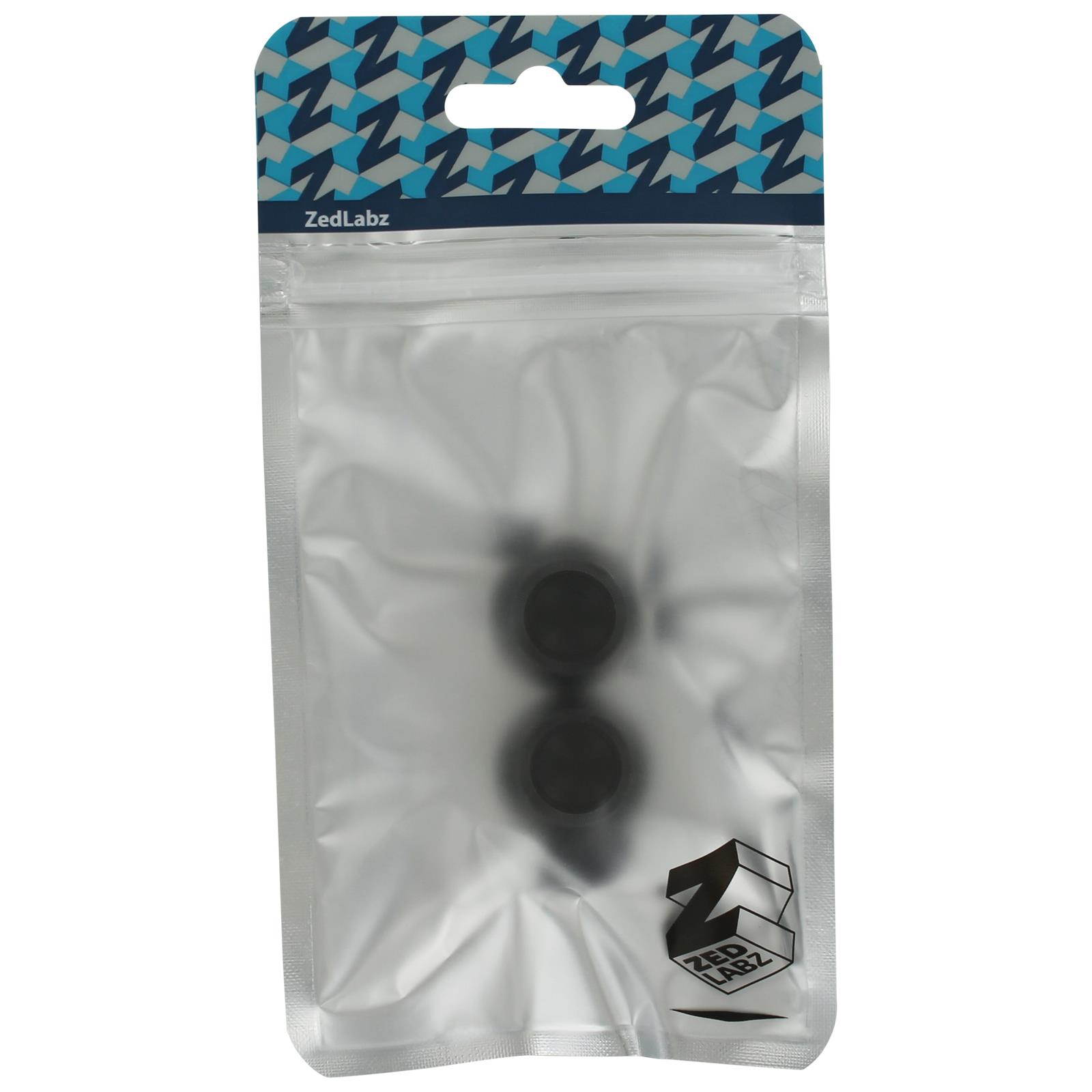 ZedLabz aluminium alloy metal analog thumbsticks for Sony PS4 controllers - Jet black