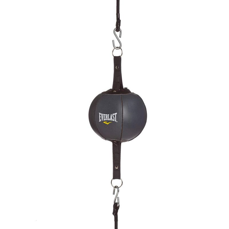 Everlast Home Gym Equipment 3 Piece Set 100 Pound Heavy Bag, Speed Bag and Double End Bag, Black