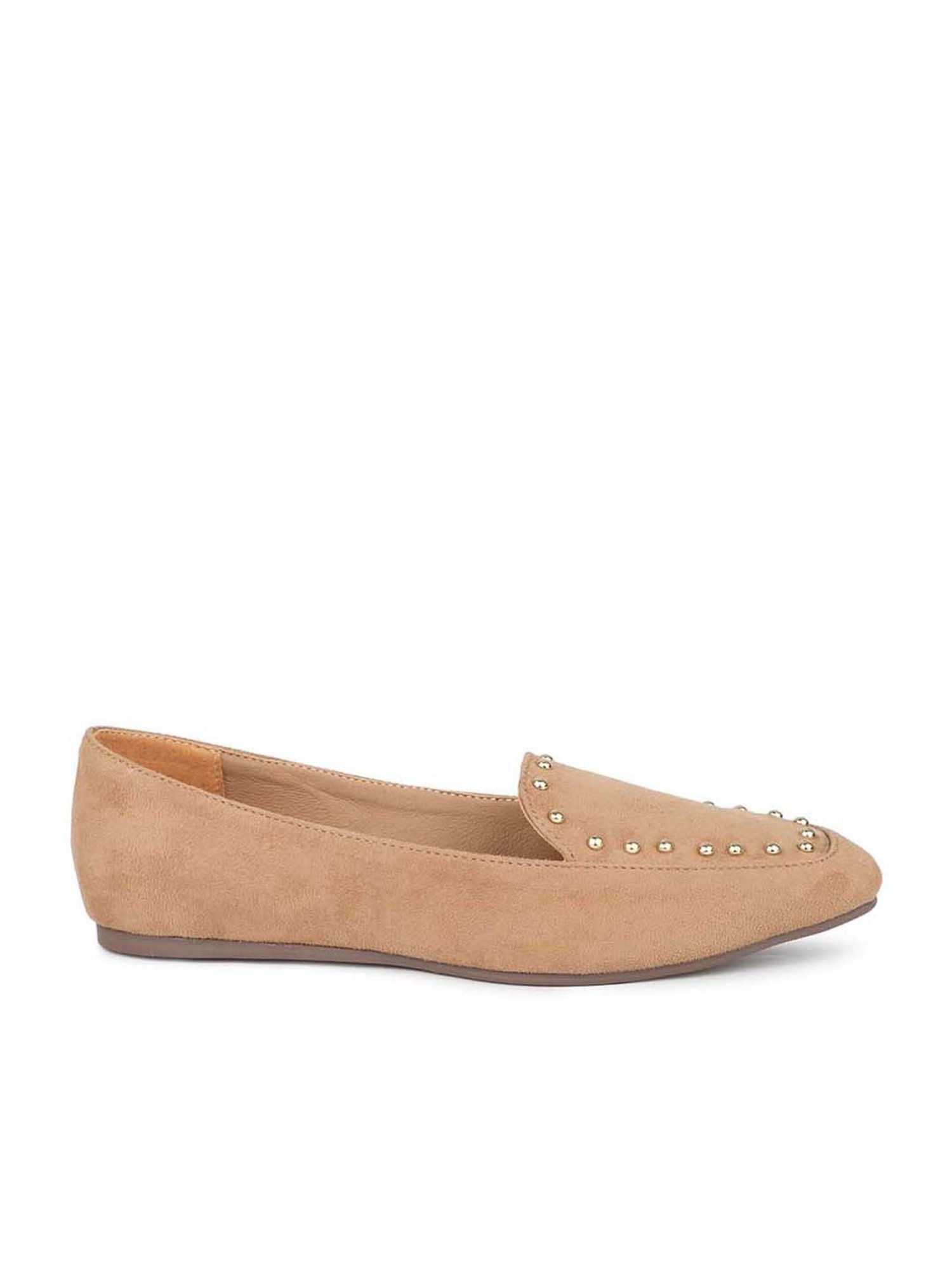 Design Crew Women's Beige Casual Loafers