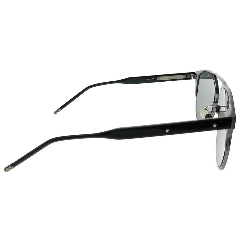 Bottega Veneta BV 0212S 004 Unisex Square Sunglasses Ruthenium 57mm