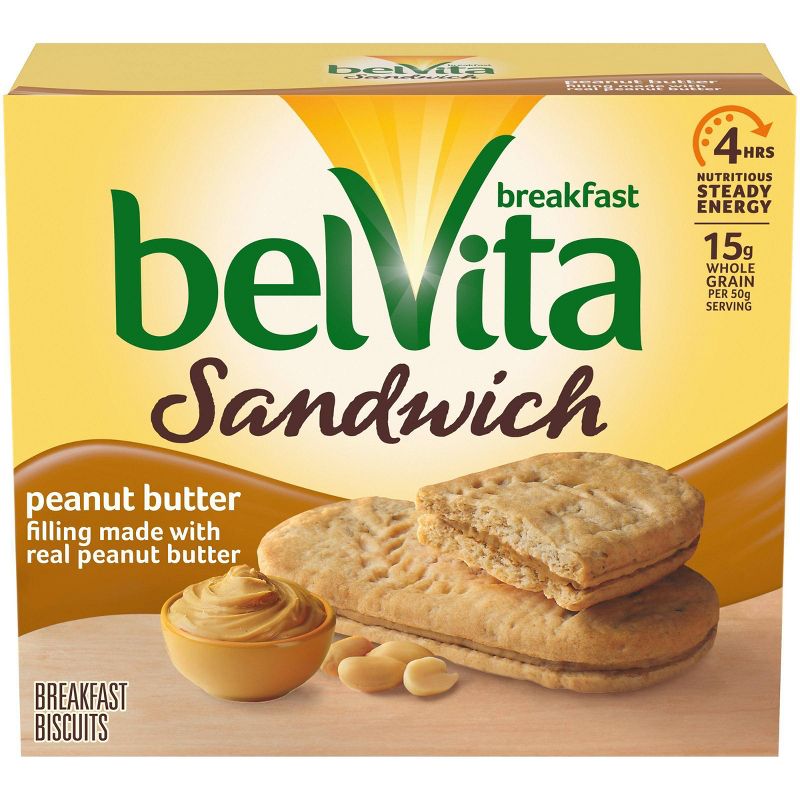 belVita Peanut Butter Breakfast Biscuits - 5ct