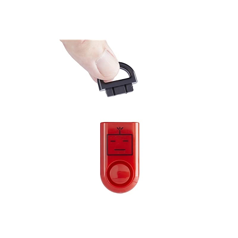 eAlarm Jr Children Teens Americas Trusted Premium Emergency Alarm Proven Results Battery Included Carabiner Included 1 Pack Red