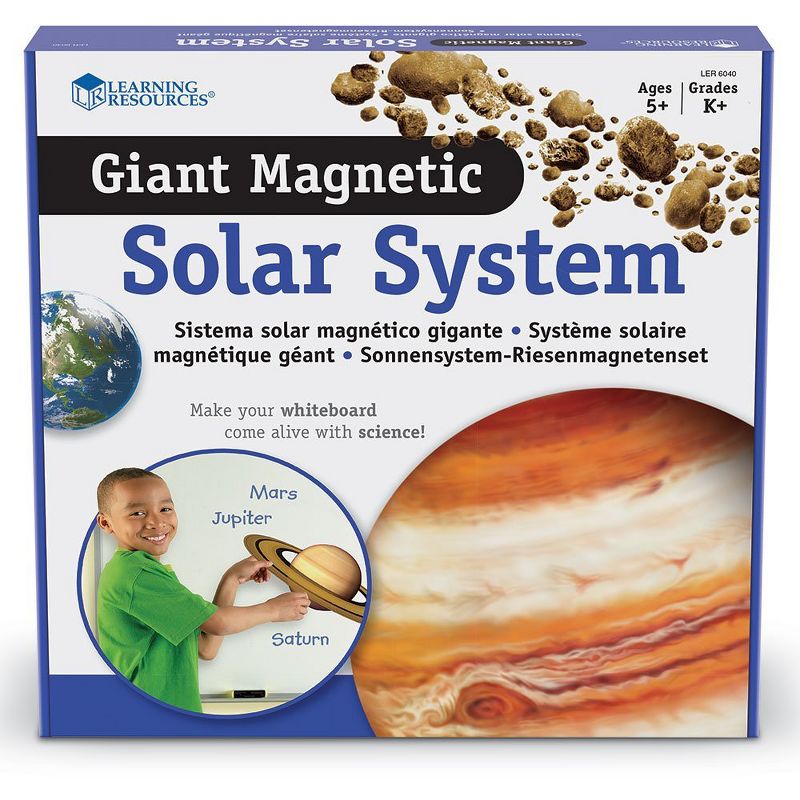 Learning Resources Giant Magnetic Solar System, Ages 5+