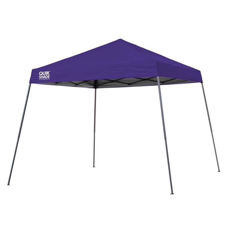 ShelterLogic Expedition EX64 Slant Leg Pop-Up Canopy, 10 ft. x 10 ft. Purple