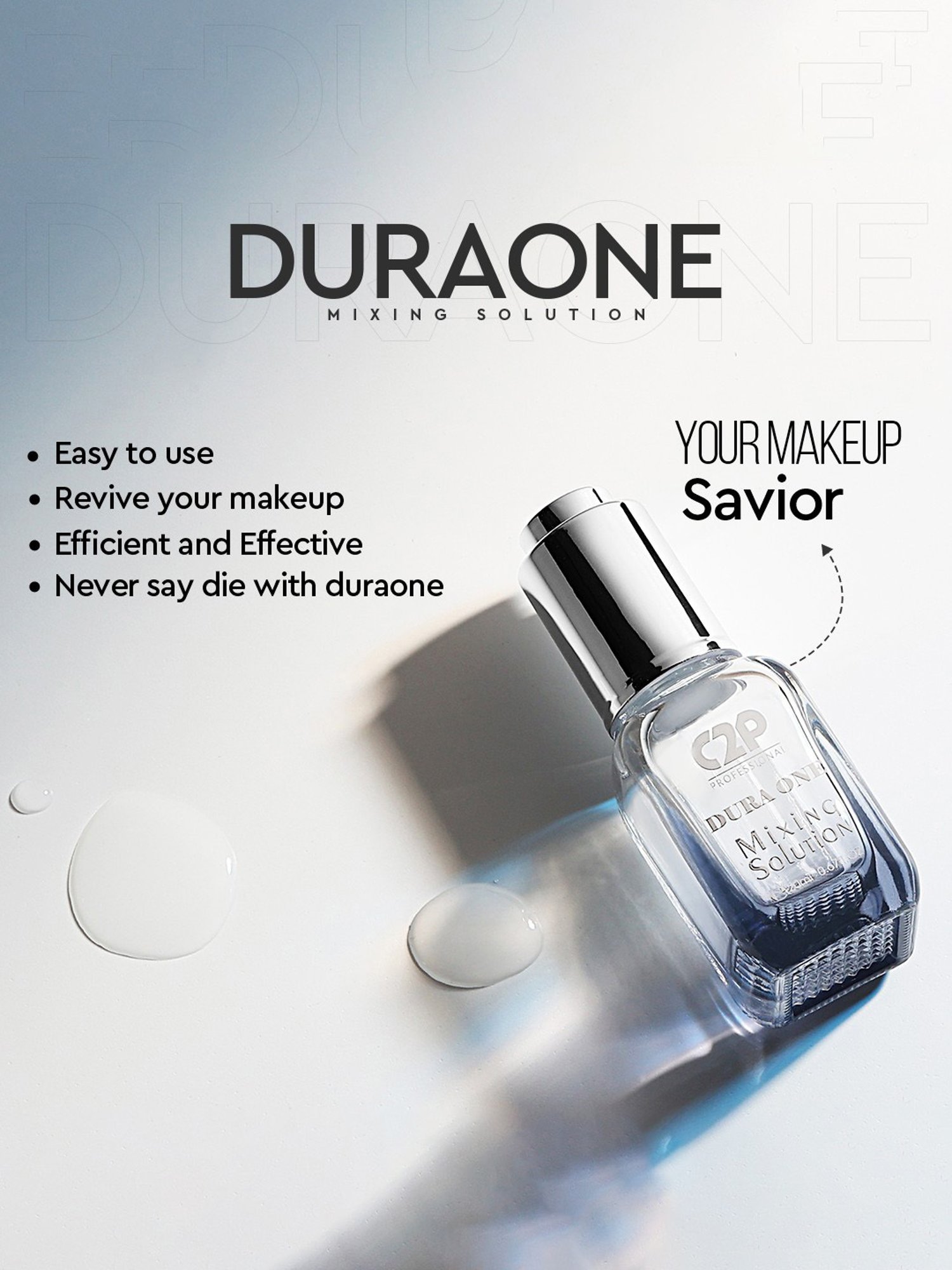 C2P PROFESSIONAL MAKEUP Ultra HD Makeup Brush & Blender Cleanser - 150 ml