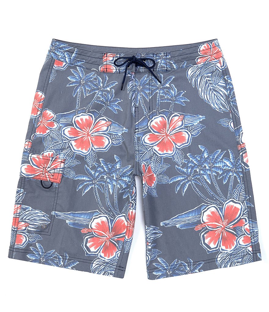 Polo Ralph Lauren Traveler Solid Blue 5 3/4#double; Inseam Swim Trunks