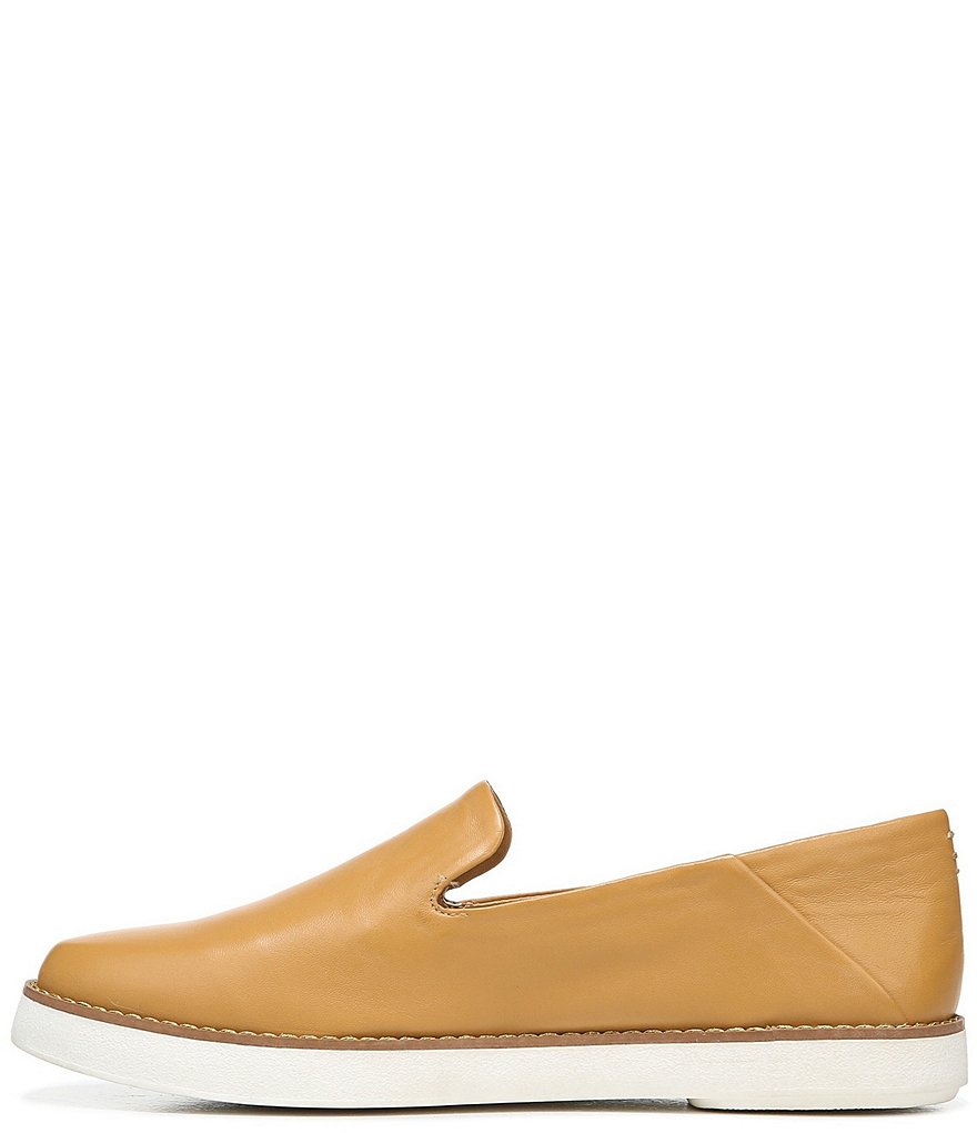 Franco Sarto Iconic Leather Slip-On Platform Sneakers