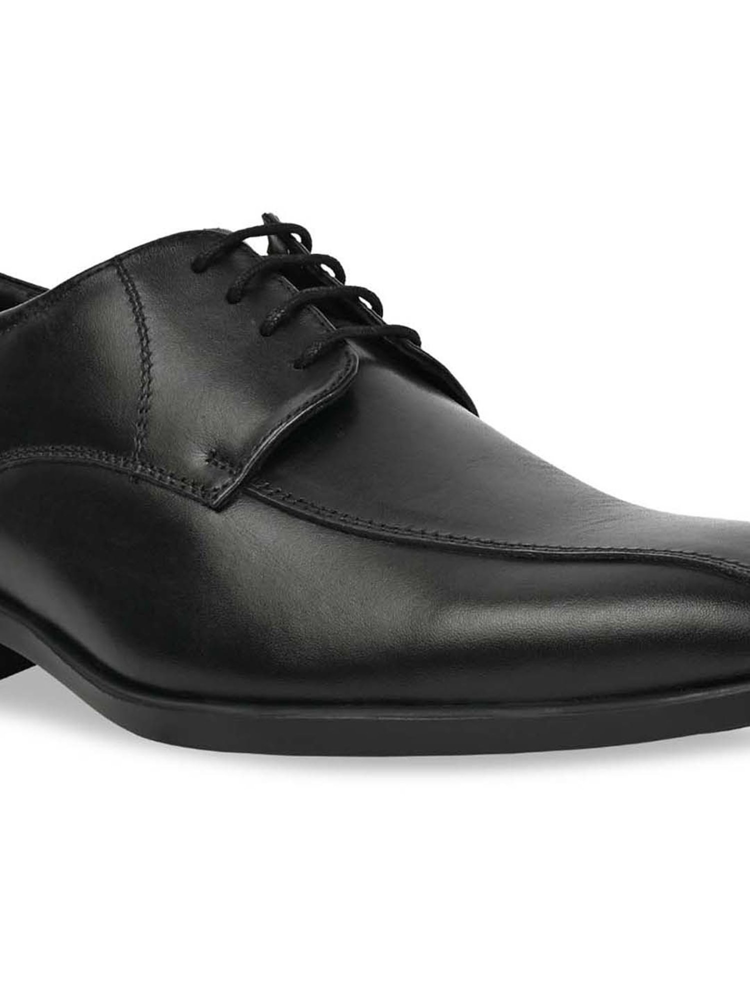 Regal Men's Black Derby Shoes