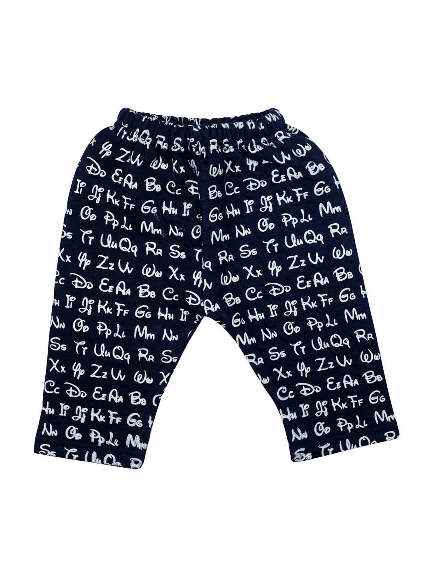 Mee Mee Kids White & Navy Printed T-Shirt with Pants