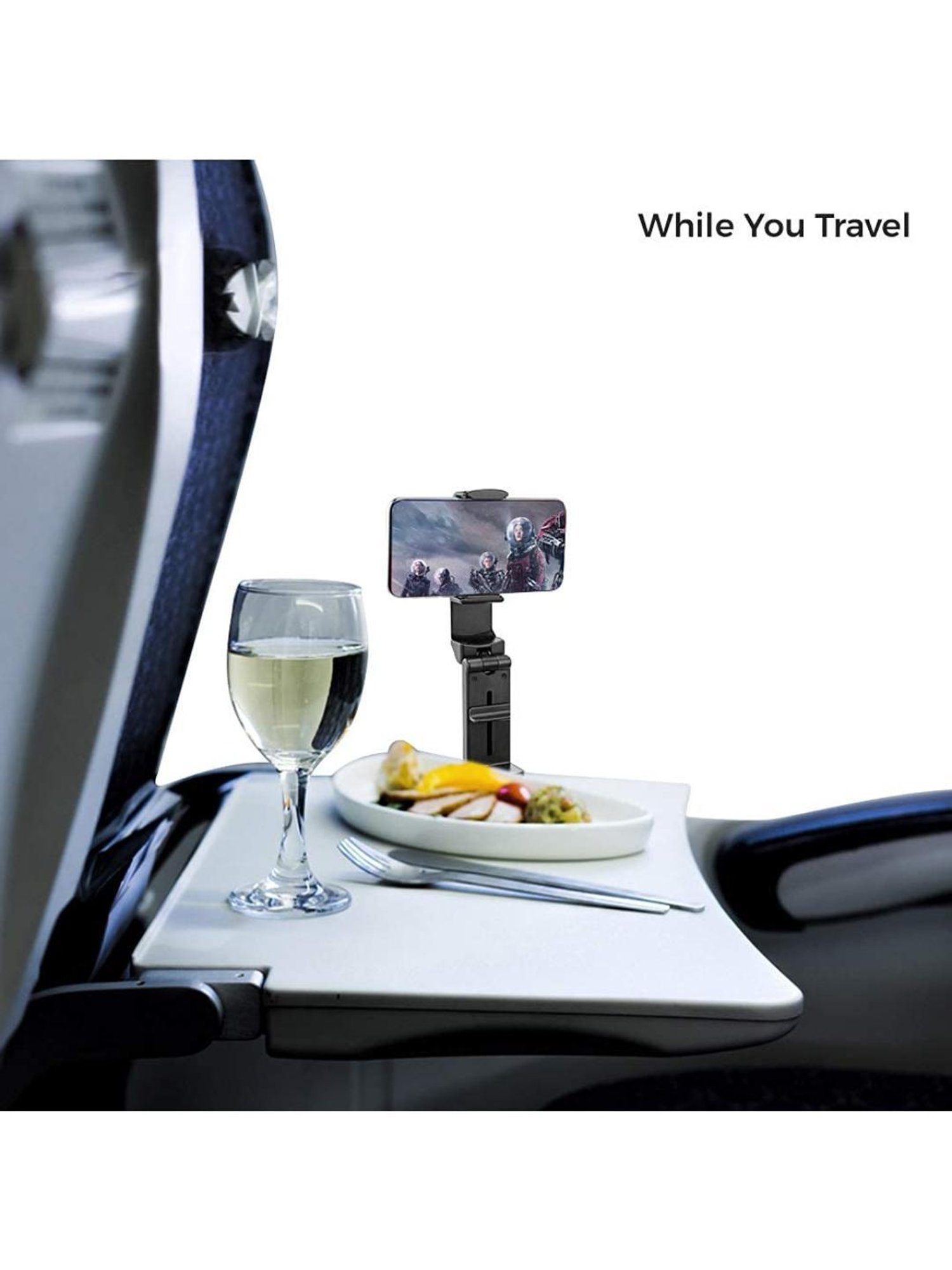 GRIPP Magic Stand Compatible for All Mobile Phones Devices (Black)