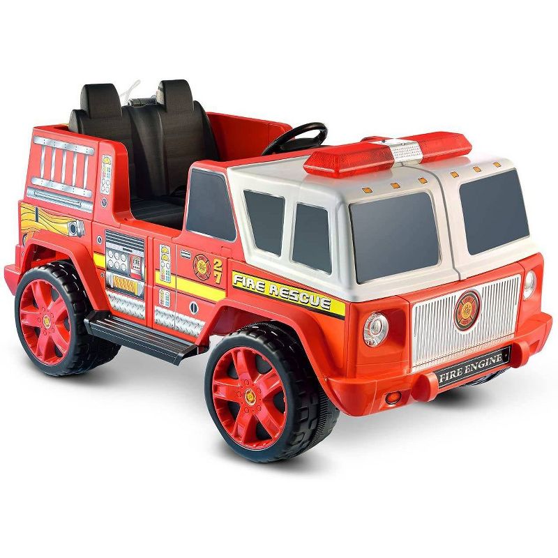 Kid Motorz 12V Fire Engine Two Seater Powered Ride-On
