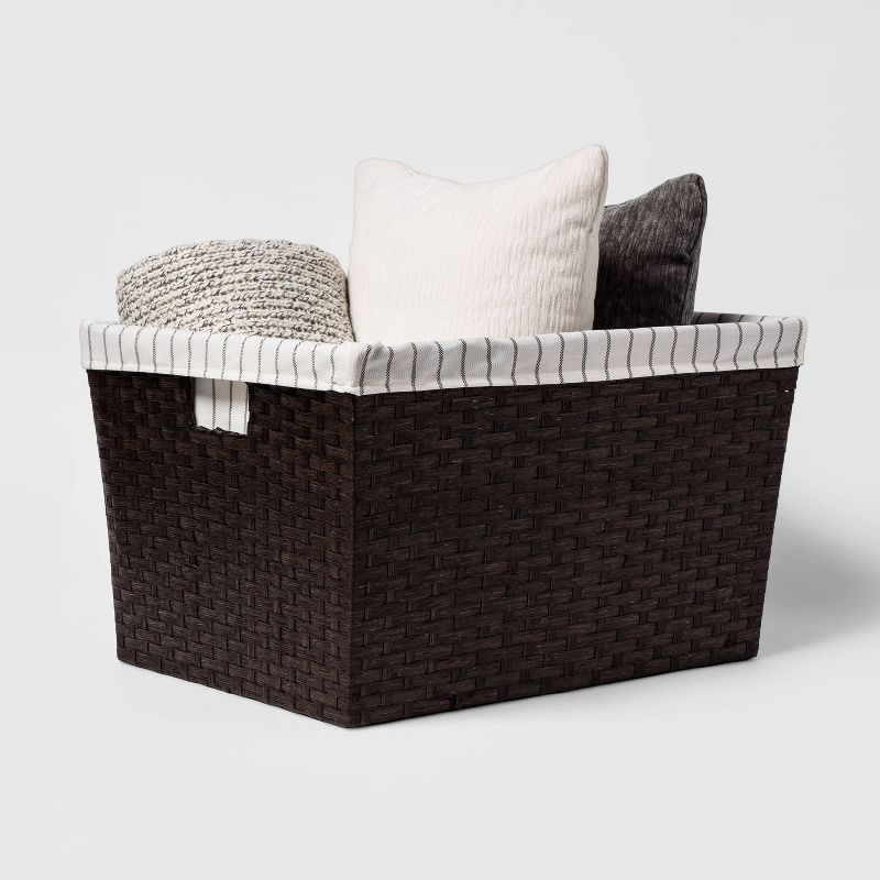 dbest products Laundry Bag Clothes Hamper Basket Wagon Cart Trolley Dolly with Handle, Wheels, and Removable Liner, Grey