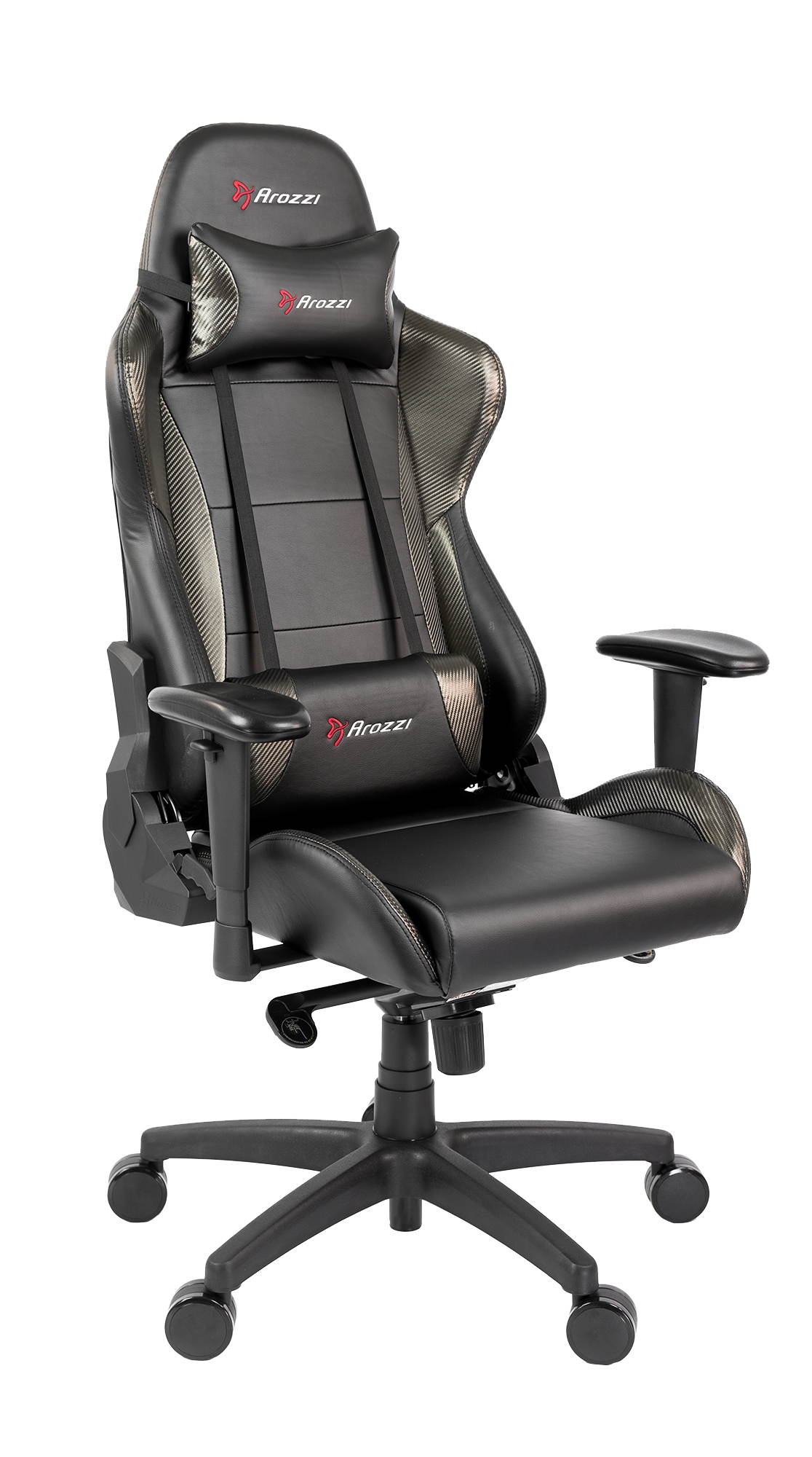 Arozzi Verona Pro V2 Premium Racing Style Gaming Chair with High Backrest Black