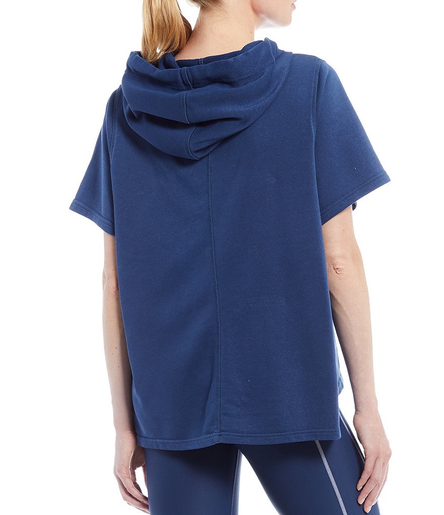 Eva Varro Animal Print Knit Jersey 3/4 Slit Sleeve Tunic