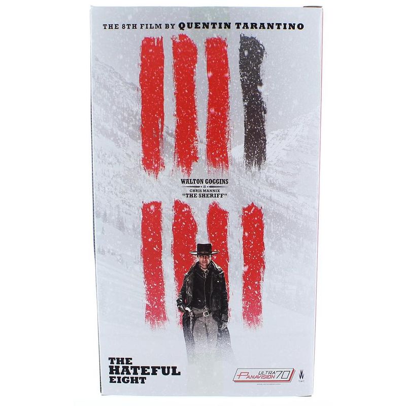 Neca The Hateful Eight Movie 8" Action Figure Chris Mannix " The Sheriff"