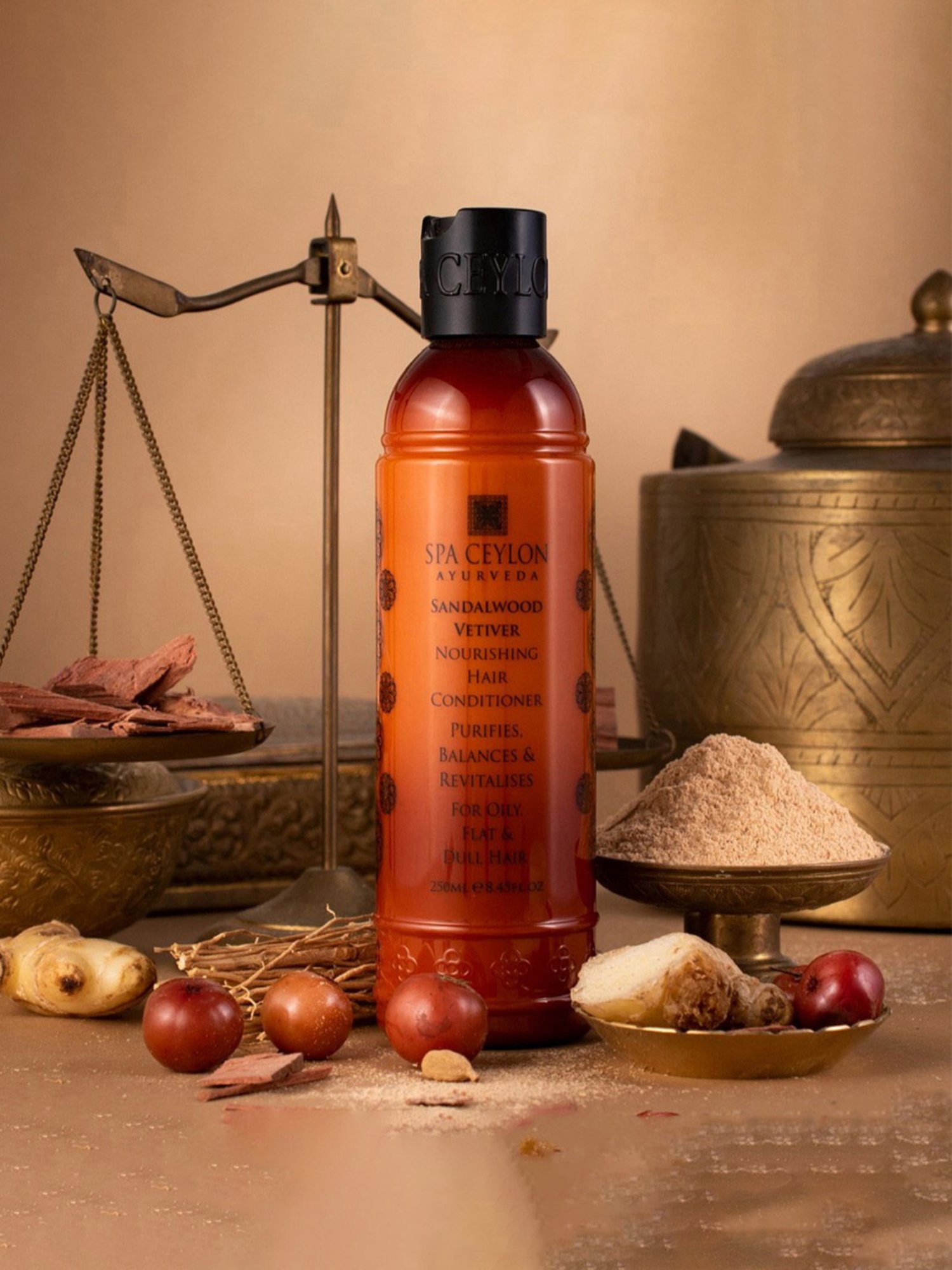 Spa Ceylon Sandalwood Vetiver Nourishing Hair Conditioner - 250 ml