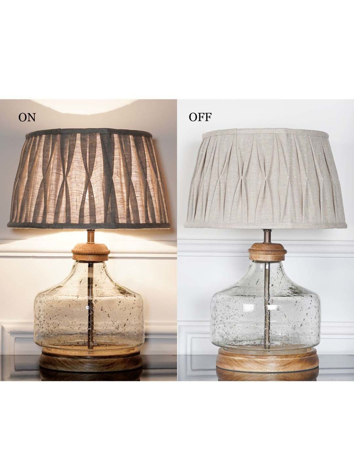 DecorativeRay Red PVC Study Table Lamp - Set of 1