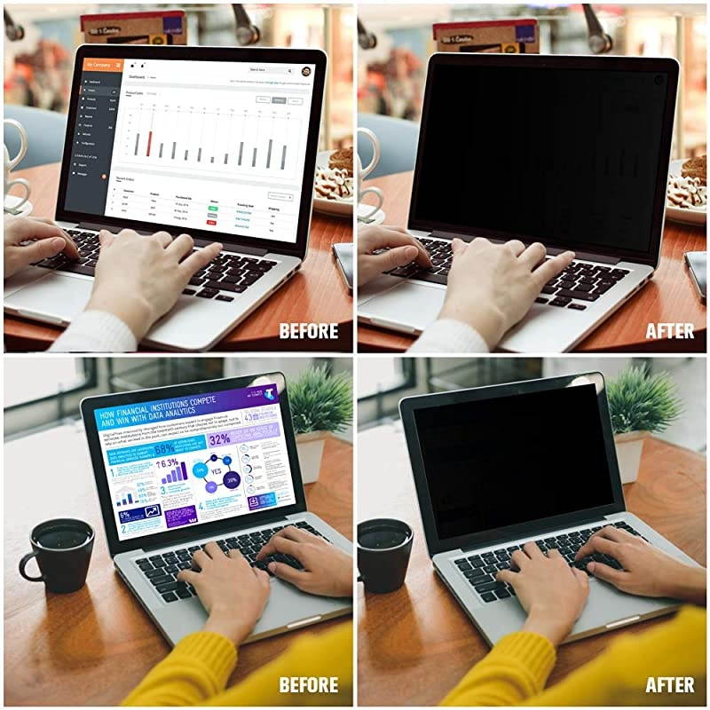 15 inch Magnetic Privacy AntiSpyGlare Screen Protector Filter Compatible MacBook Pro 154 Laptop Late 20162018 Version A1707A1990 Models